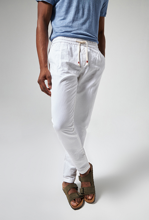 Damat Tween Damat Slim Fit Beyaz Jogger Pantolon. 2