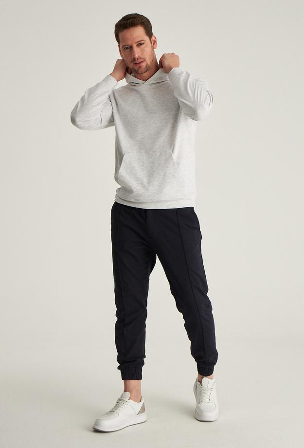 Ds Damat Relaxed Fit Gri Sweatshirt