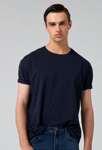 Ds Damat Oversize Lacivert T-Shirt - 8682445062571 | D'S Damat
