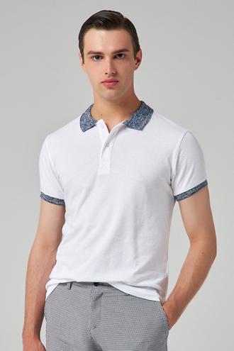 Twn Slim Fit Beyaz T-shirt - 8683219143861 | D'S Damat