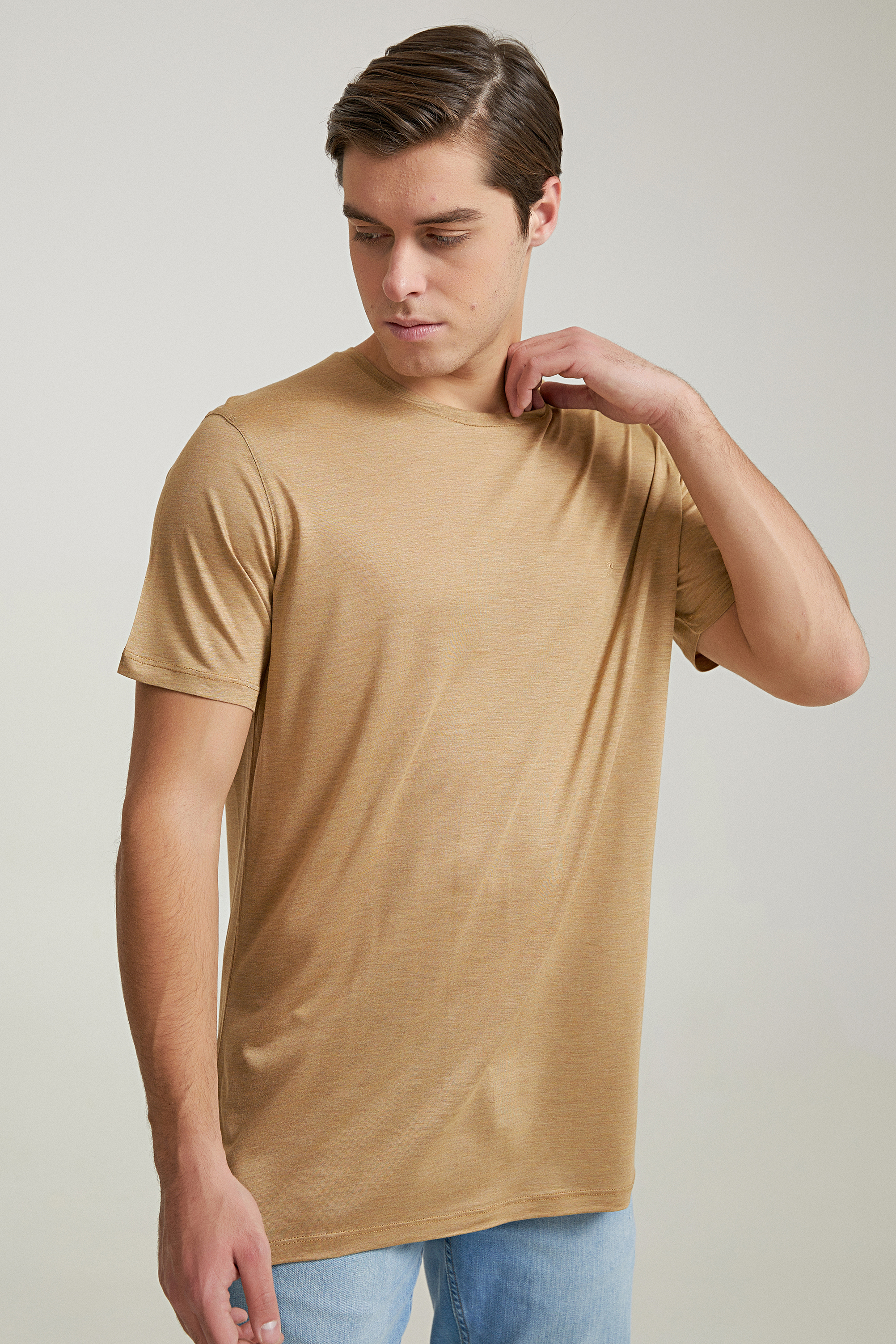 Damat Tween Damat Camel T-Shirt. 2