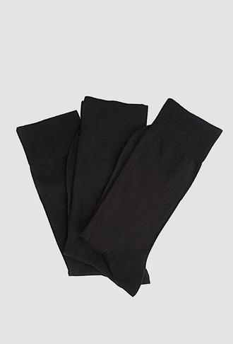 Ds Damat Siyah 3'Lü Çorap Set - 8683219029998 | D'S Damat