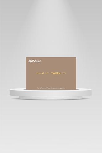 Giftcard Standart Giftcard - 6725695028125 | Damat Tween