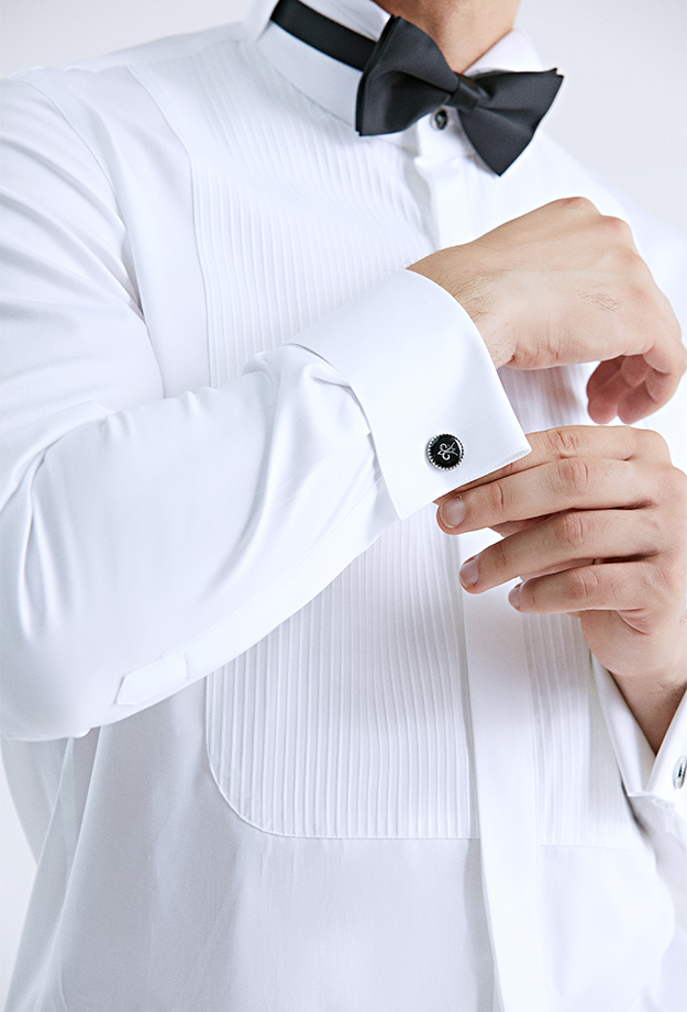 Damat Tween Damat Slim Fit Beyaz Düz %100 Pamuk Nano Care Smokin Gömlek. 3