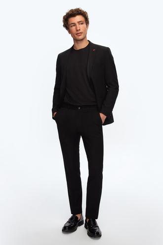 Twn Slim Fit Siyah Düz Takım Elbise - 8683218302023 | D'S Damat