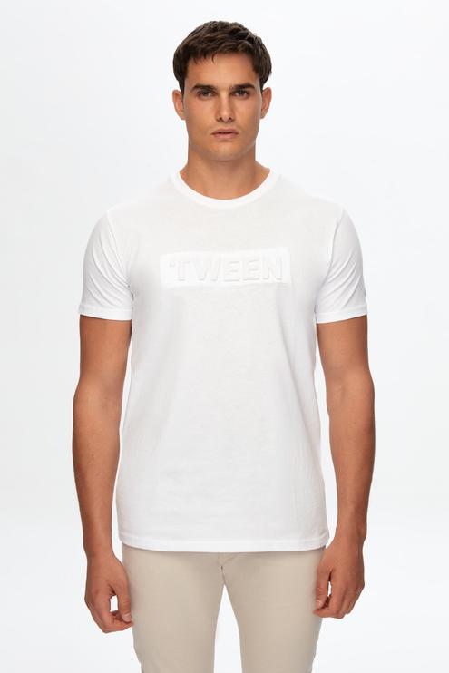 Tween Beyaz %100 Pamuk T-Shirt - 8682365719593 | Damat Tween