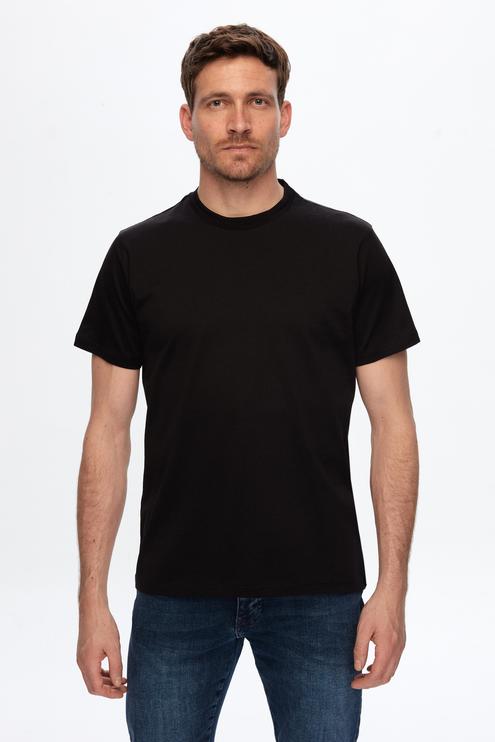 Damat Siyah %100 Pamuk T-Shirt - 8682365893217 | Damat Tween