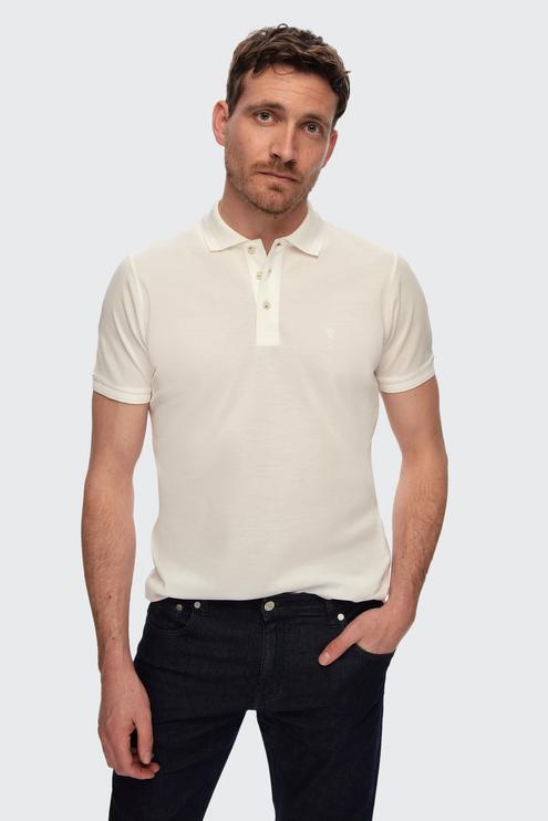 Damat Beyaz %100 Pamuk T-Shirt - 8682365754327 | Damat Tween