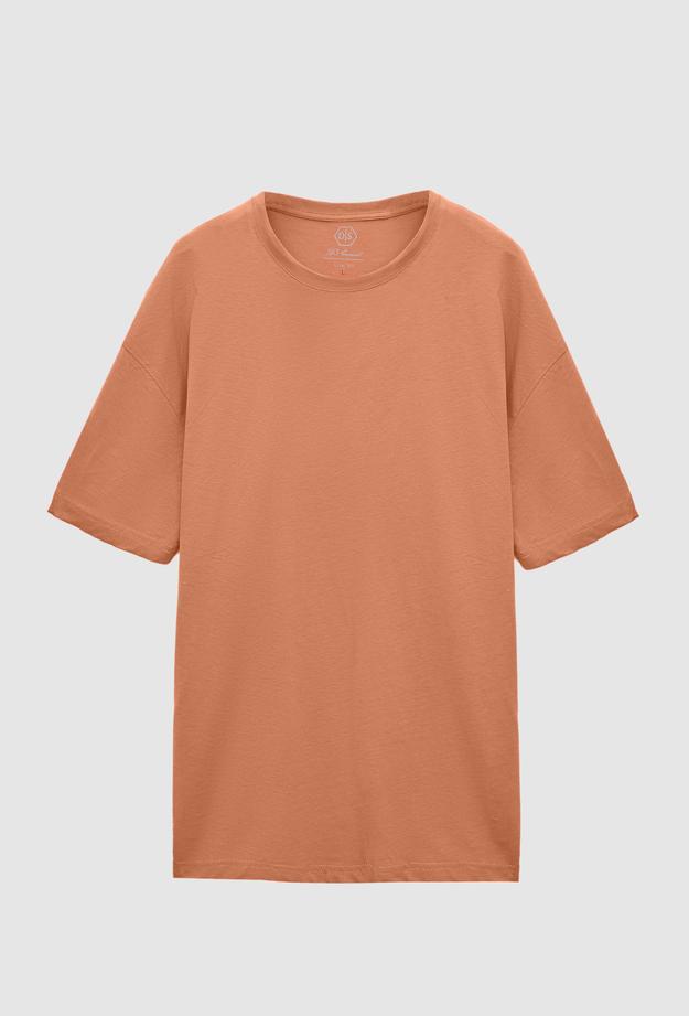 Ds Damat Slim Fit Vizon %100 Pamuk T-Shirt